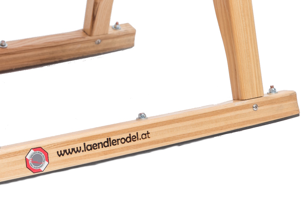 Ländlerodel Dienstleistungen | Wälder Rodel Kufen - 25°/15° Kufenneigung schleifen - Rodelreparatur